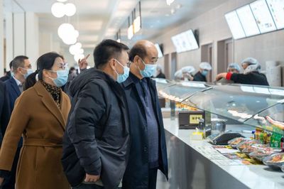 陜西省委教育工委、省教育廳領導赴西安歐亞學院調(diào)研高校餐飲管理與服務保障工作